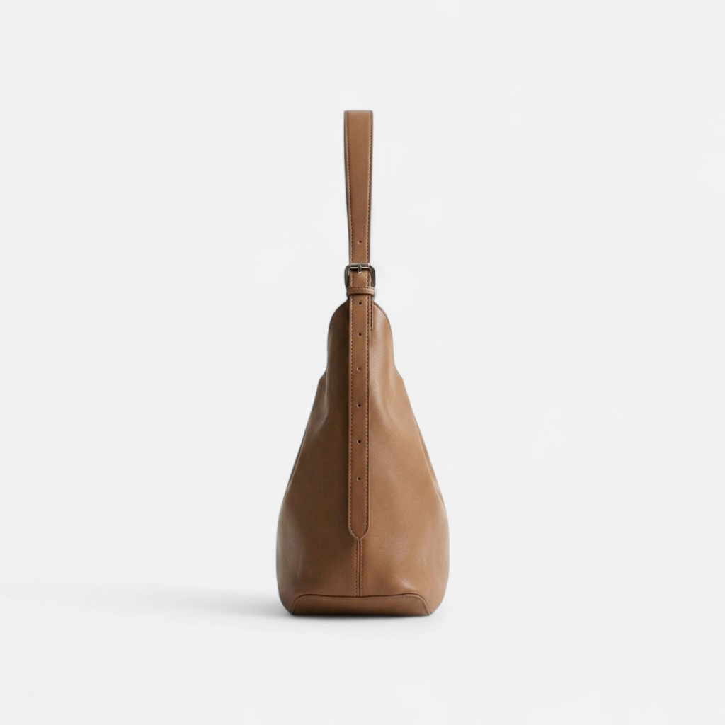 AVERY - Sand Beige Hobo Bag