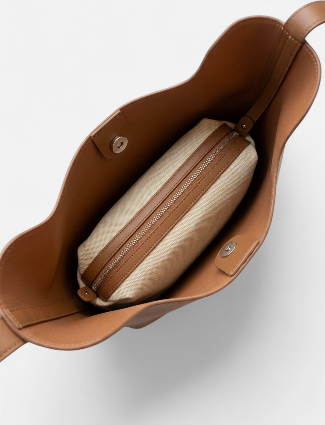 AVERY - Sand Beige Hobo Bag