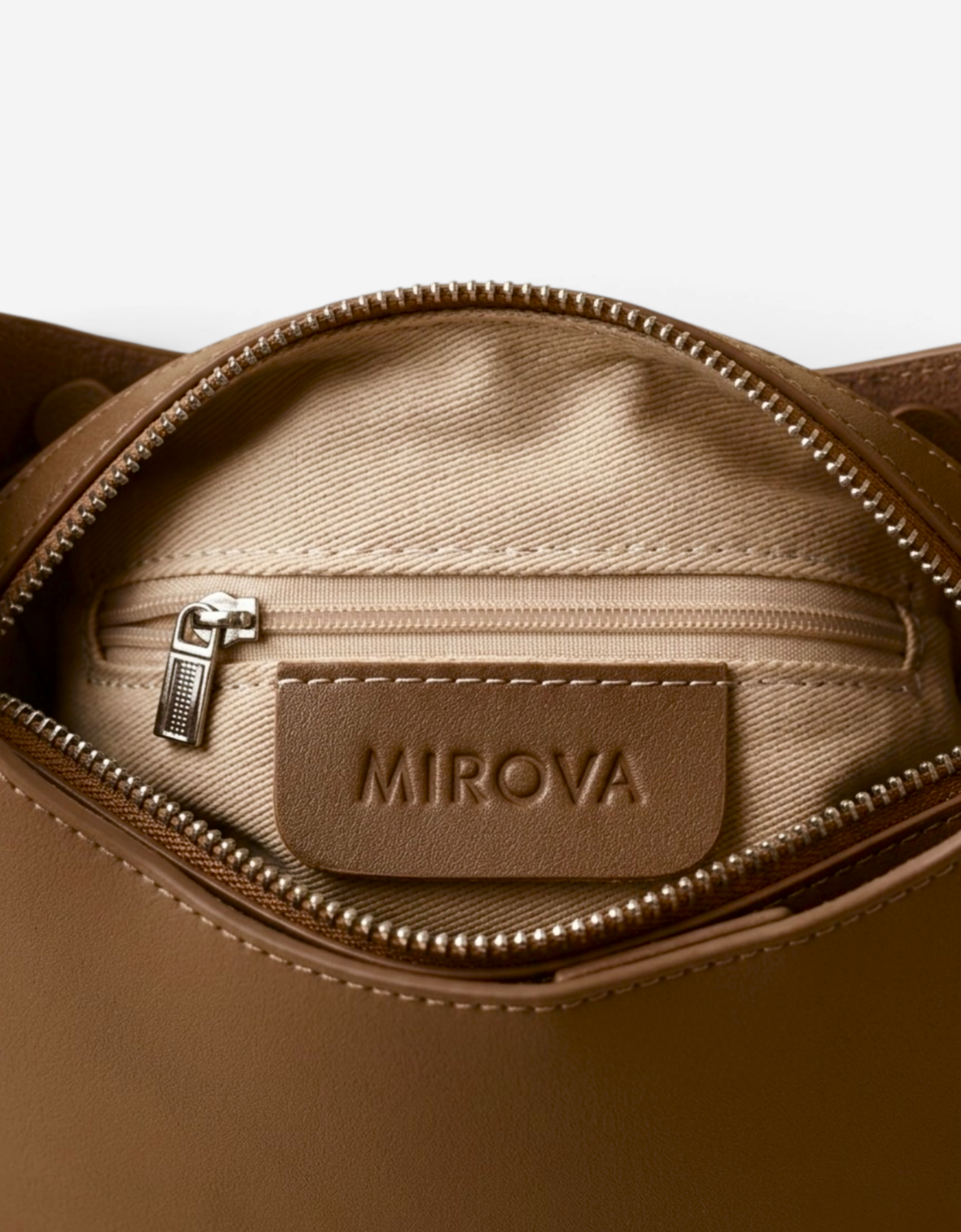AVERY - Sand Beige Hobo Bag